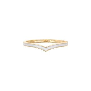 V-Shape Enamel Ring