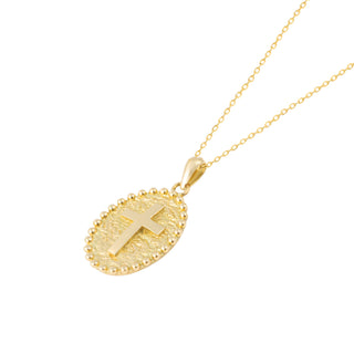 Medal Cross Pendant