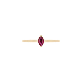 Marquise Red Ring