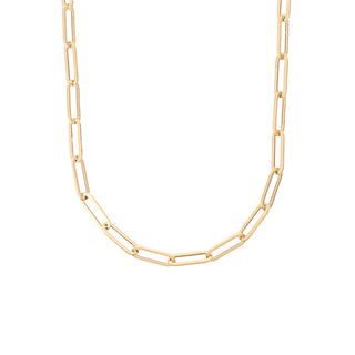 Paper Clip Link Necklace (55cm)