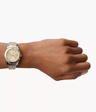 Fossil-Defender Solar-Powered Stainless Steel Watch