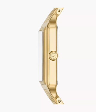 Fossil-Raquel Three-Hand Date Gold-Tone Stainless Steel Watch