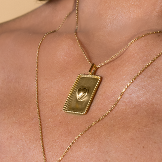 Heart Medallion Necklace
