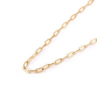 Paper Clip Link Necklace (45cm)