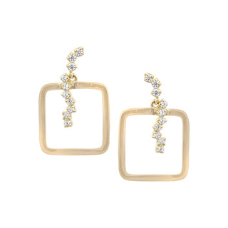 Square Motif Earrings