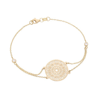 Aura Dbl Chain Bracelet