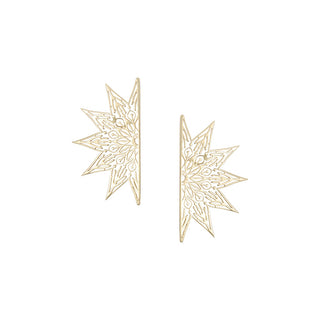 Aura Half Star Earrings