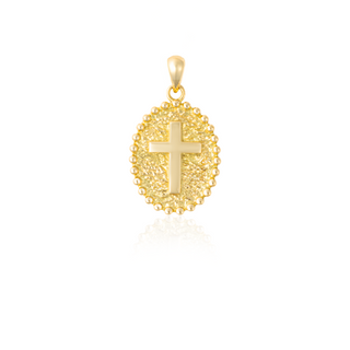 Medal Cross Pendant