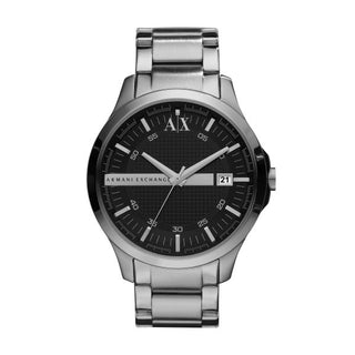 A|X Armani Exchange Three-Hand Date Stainless Steel Watch