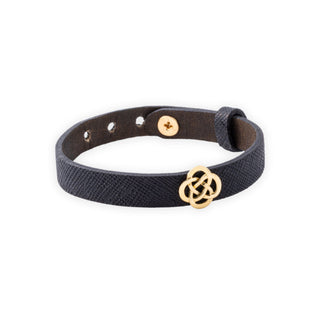 Flower Leather Bracelet