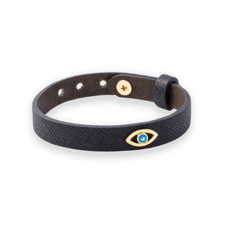 Eye Leather Bracelet
