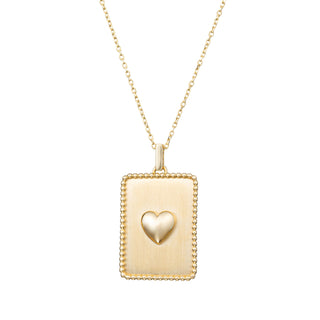 Heart Medallion Necklace