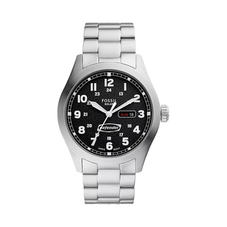 Fossil-Defender Solar-Powered Stainless Steel Watch