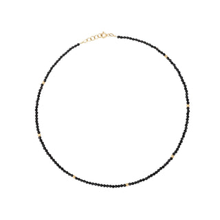 Onyx Gold Necklace