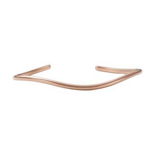 Fluid Pink Gold Bangle - 18k Pink Gold Bangle