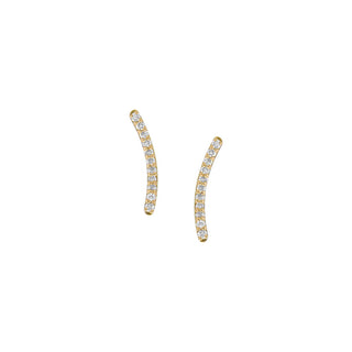 Curved Bar Earrings