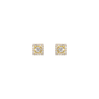 Square Stud Earrings