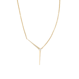 Spike Diamond Necklace