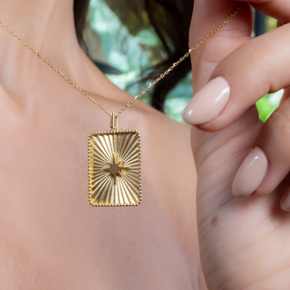 Starlight L Medallion Necklace