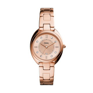 Fossil-Gabby Three-Hand Date Rose Gold-Tone Stainless Steel Watch